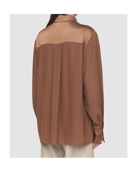 Joseph Brown Childs Silk Shirt