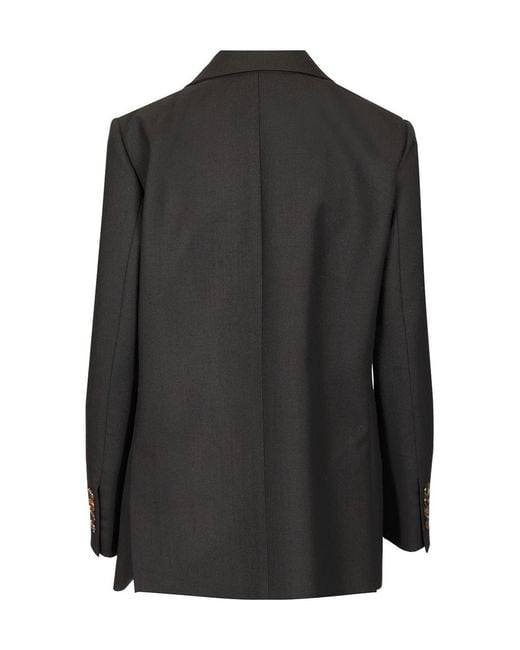 Blazé Milano Black Blazé Milano Alcanara Double Breasted Blazer