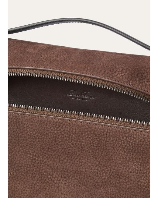 Loro Piana Brown Extra Pouch L29 for men