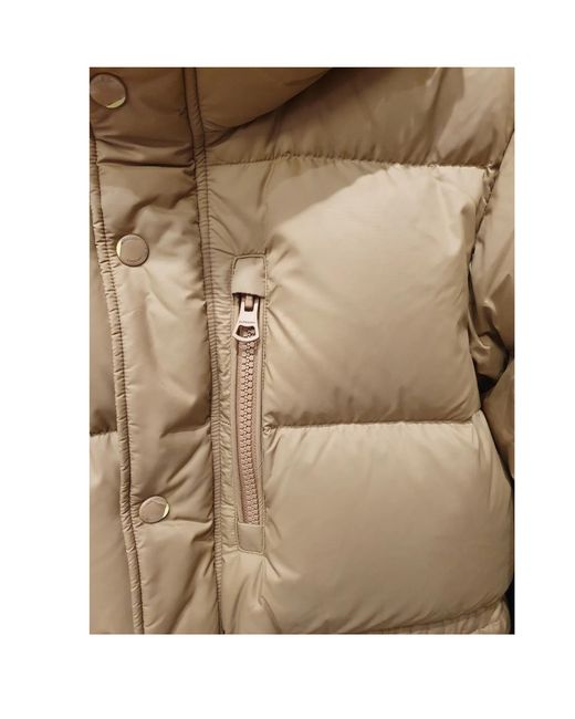 Burberry Natural Nylon Hooded Puffer Jacket for men