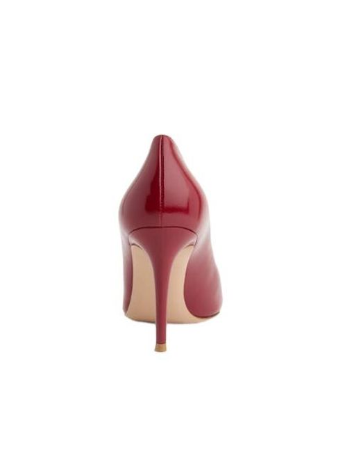 Gianvito Rossi Red Gianvito Pointed-Toe Pumps