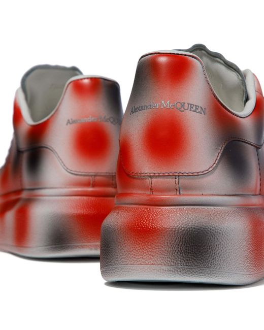McQueen Red Logo Board Shoes for men