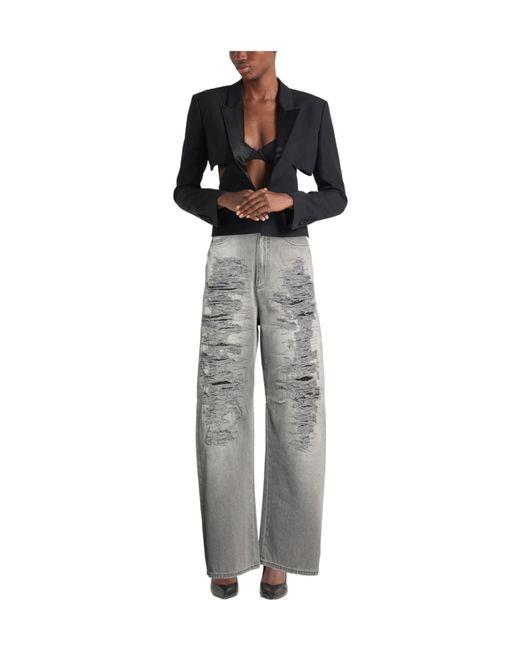 Maison Margiela Gray Slim Flare Jeans
