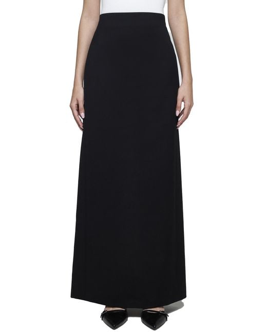 Wardrobe NYC Black Column Skirt