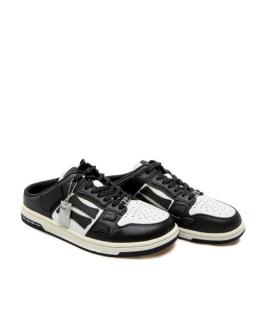 Amiri Black Skel Slip-On Sneakers for men
