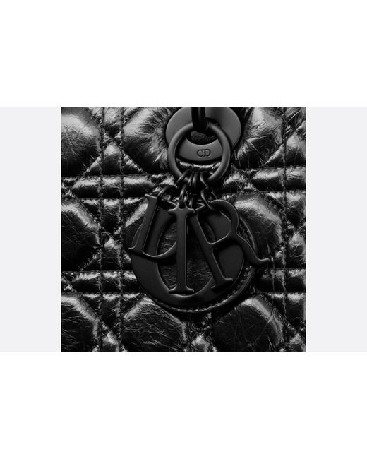 Dior Black Medium Lady Bag