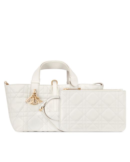 Dior White Small Toujours Bag