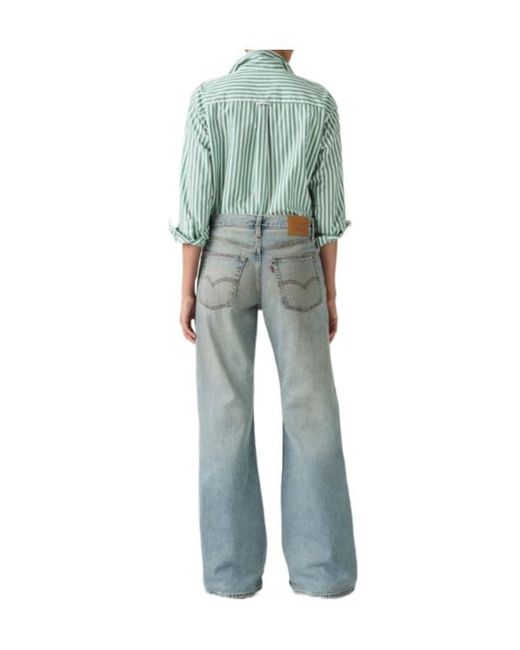 Levi's Green Loose Boot Jeans