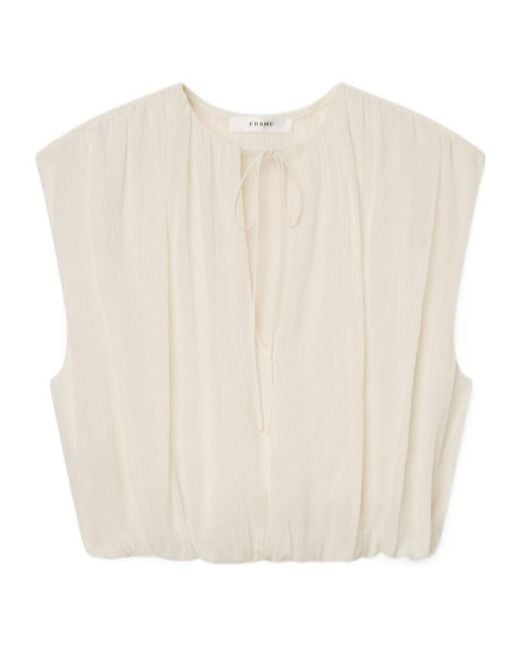 FRAME White The Wave Top
