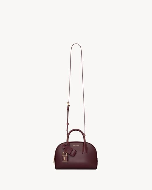 Saint Laurent Purple Sac De Jour Boston Mini Shoulder Bag