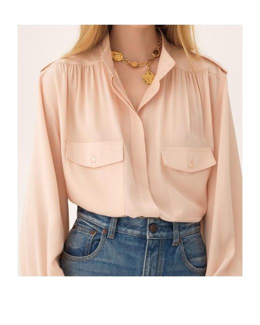 Chloé Metallic Chloé Medals Choker