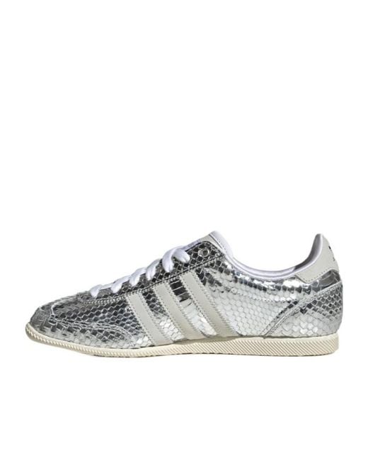 Adidas Originals Gray Japan W Textured Low-Top Sneakers