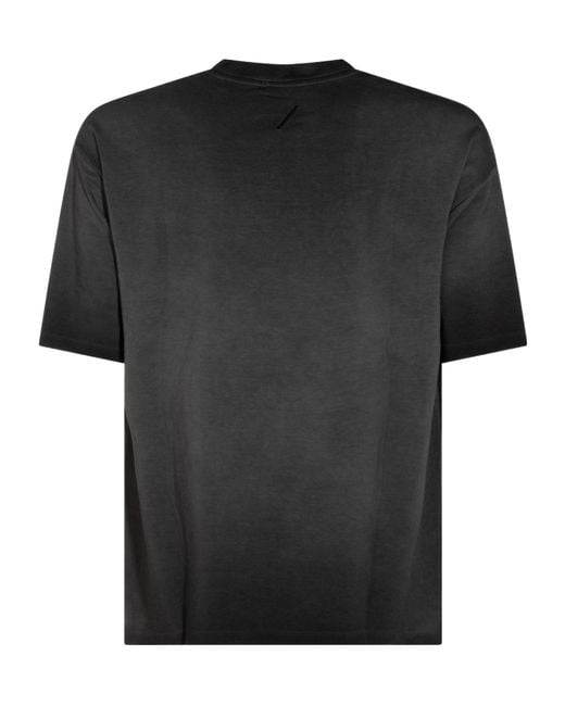 Thom Krom Black Relaxed Fit T-Shirt for men