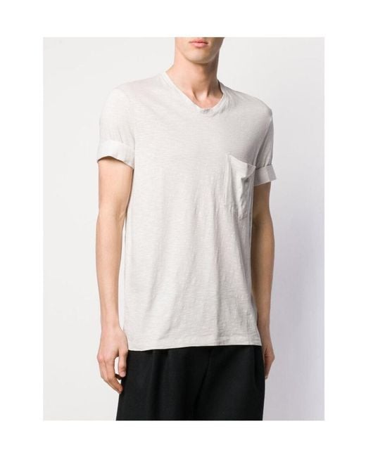 Neil Barrett White Logo Short Sleeve T-Shirt for men