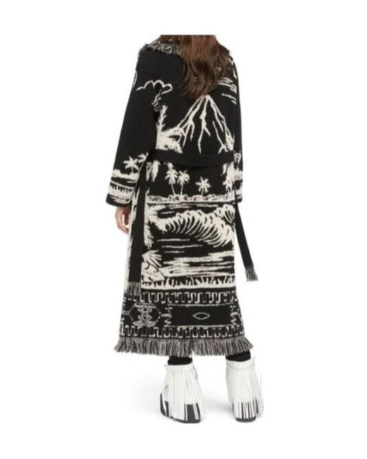Alanui Black Palm Grove Tales Coat