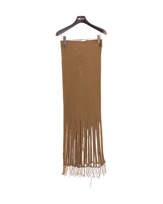 Uma Wang Brown Versatile Midi Dress