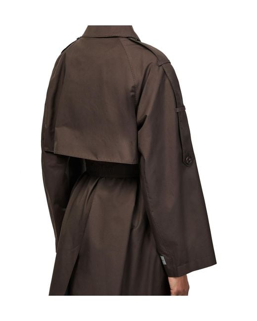 Max Mara Brown Long Trench Coat