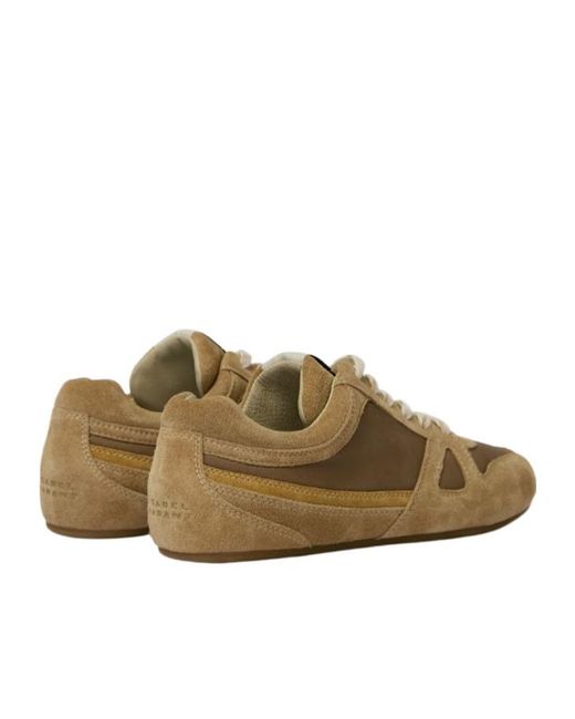 Isabel Marant Brown Senny Low Sneakers