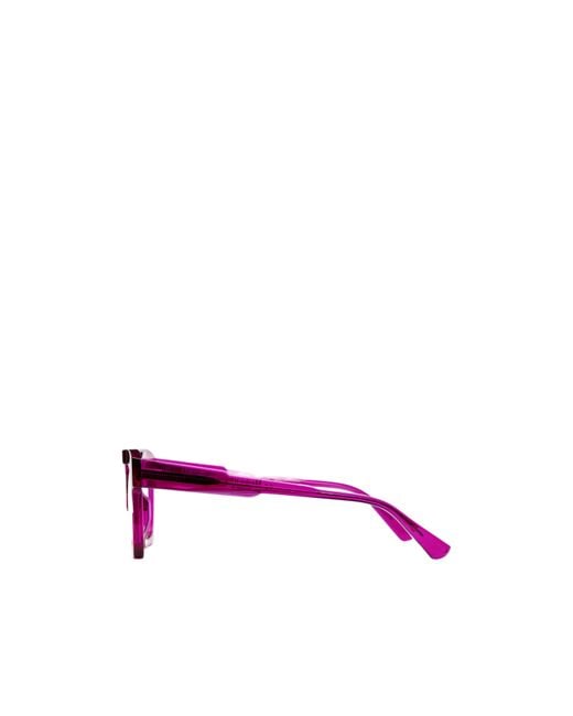 Kuboraum Pink K5 Square-Frame Glasses for men