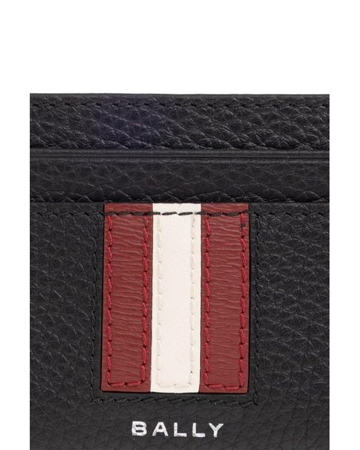 Bally Black Logo Card Bag for men