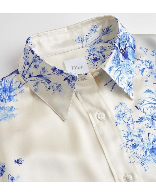 Dior Blue Blouse