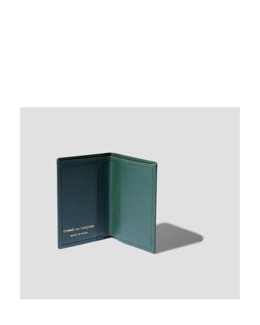 Comme des Garçons Green Comme Des Garçons Wallet Classic Bi-Fold Wallet for men