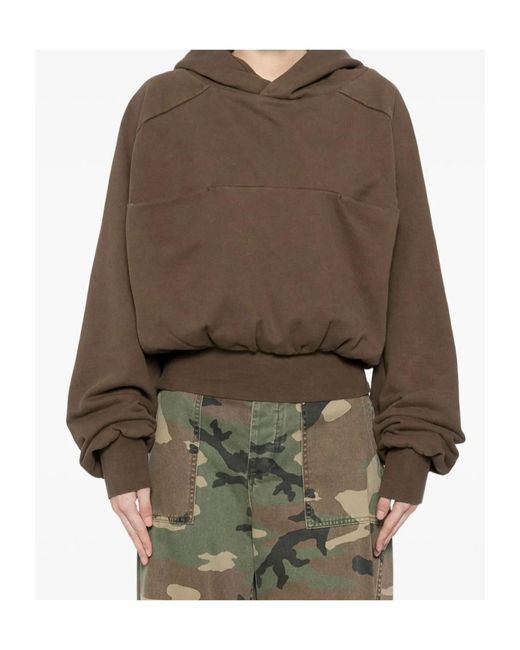 Entire studios Brown Double Double Hoodie