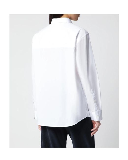 Rohe White Long-Sleeved Shirt