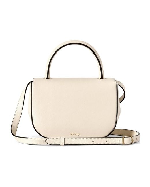 Mulberry Natural Solid Color Crossbody Bag