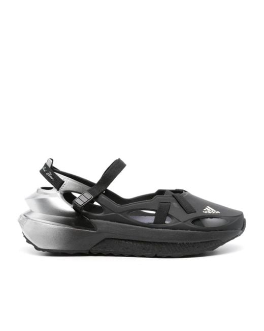 Adidas Black Gradient Touch-Strap Sneakers