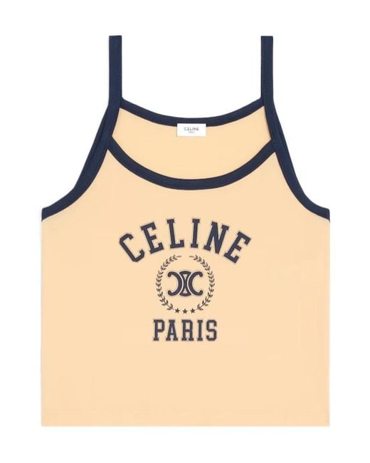 CELINE タンクトップ ☆国内発送☆】CELINE PARIS タンクトップ (CELINE/タンクトップ