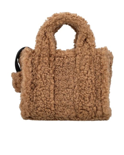 Marc Jacobs Black Mini The Teddy Tote Bag