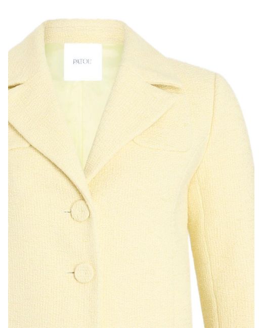 Patou Natural Cotton Blend Jacket