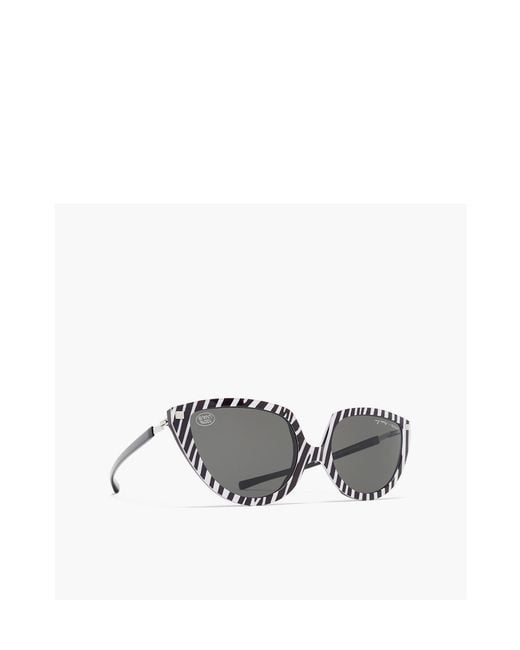 Mykita Metallic Logo Sunglasses