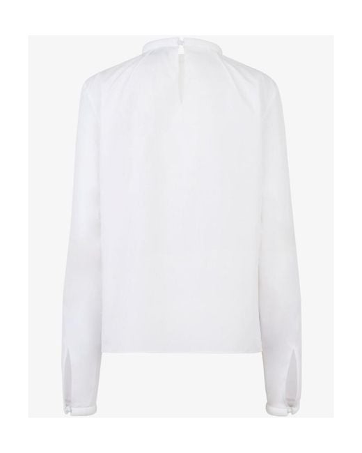 Fendi White Cotton Shirt
