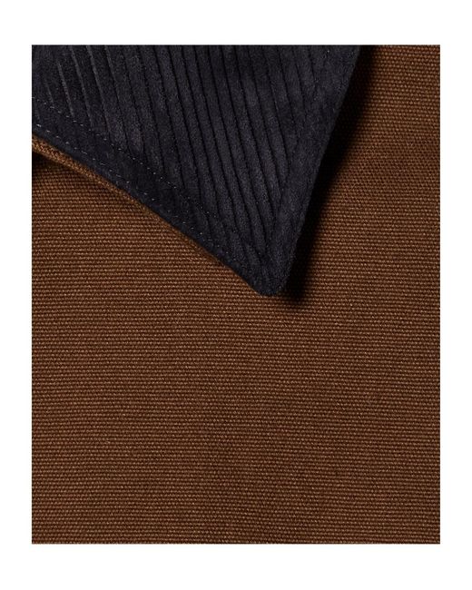 Gucci Brown Cotton Canvas Jacket for men
