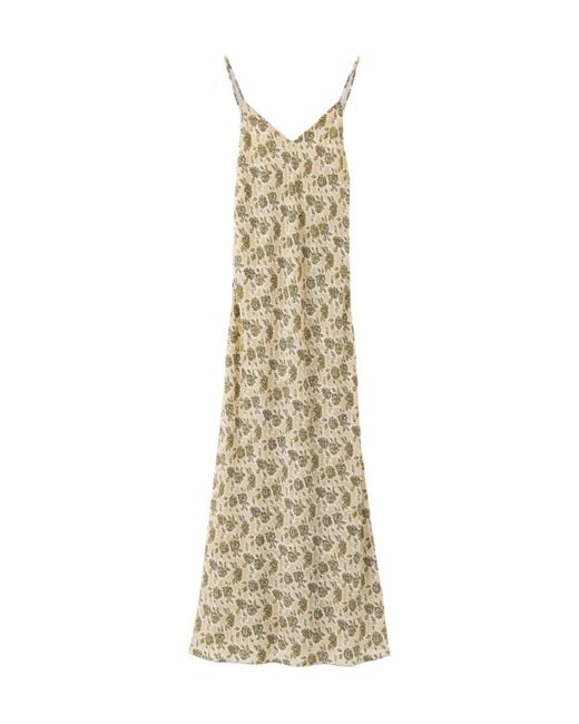 Loro Piana Metallic Marian Dress