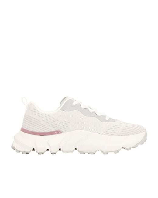 Weekend by Maxmara White Lace-Up Sneakers