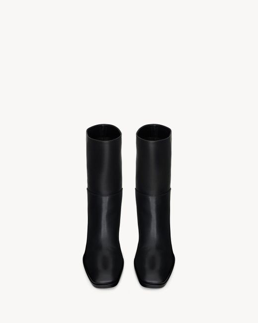Saint Laurent Black Sulpice Ankle Boots