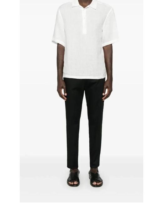 Pt Pantaloni Black Pt Torino Rebel Tapered Pants for men