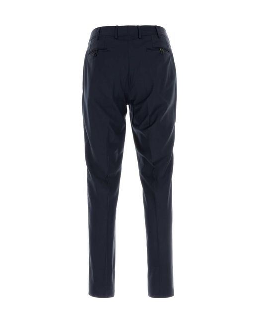 Brioni Blue Pienza Tailored Pants for men