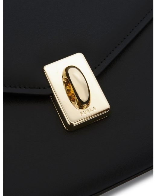 Furla Black Meridiana Crossbody Bag