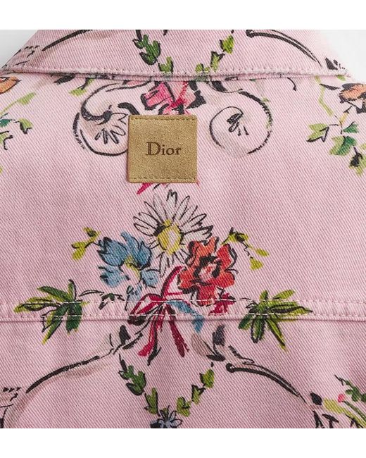Dior Pink Iviera Cropped Jacket