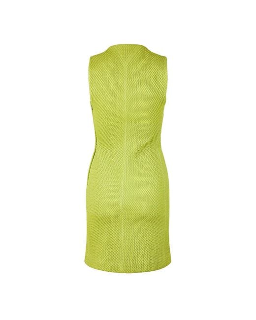 Bottega Veneta Green Mini Dress