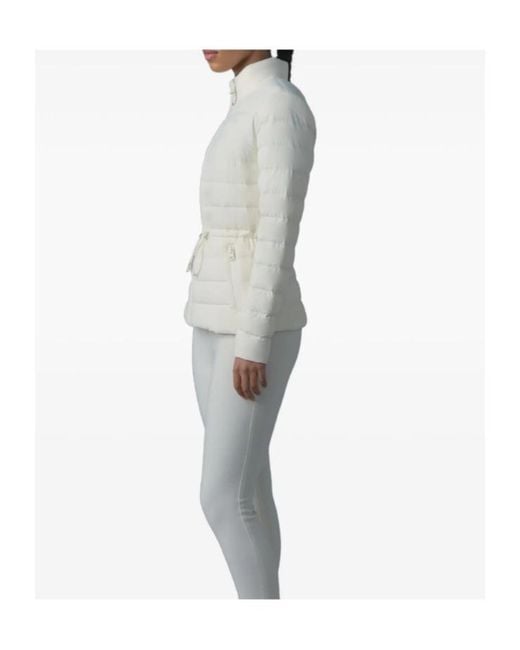 Mackage White Jacyey-City Drawstring Jacket