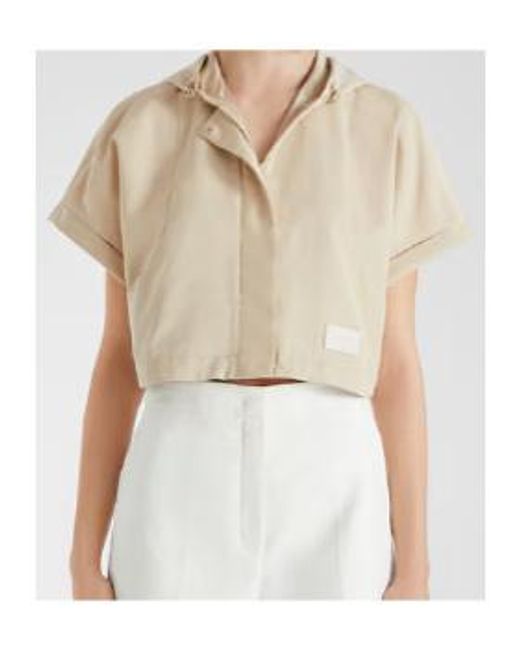 Fendi Natural Cropped Vest