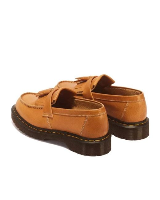 Dr. Martens Brown Adrian Leather Loafers for men