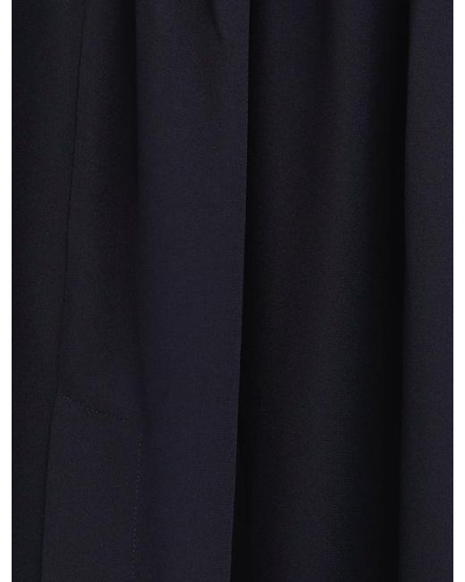 Frankie Shop Blue Elie Maxi Skirt