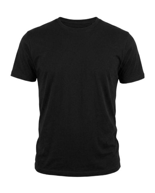 AllSaints Black Crew-Neck T-Shirt for men