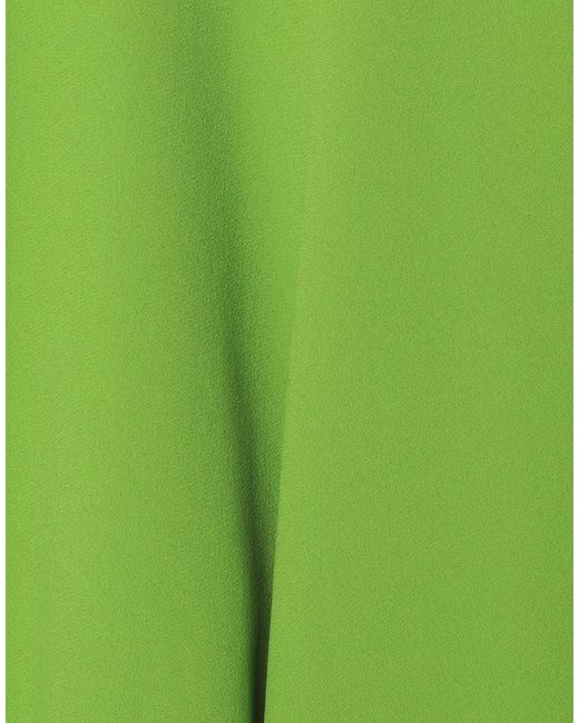 Dolce & Gabbana Green Crepe Flared Skirt